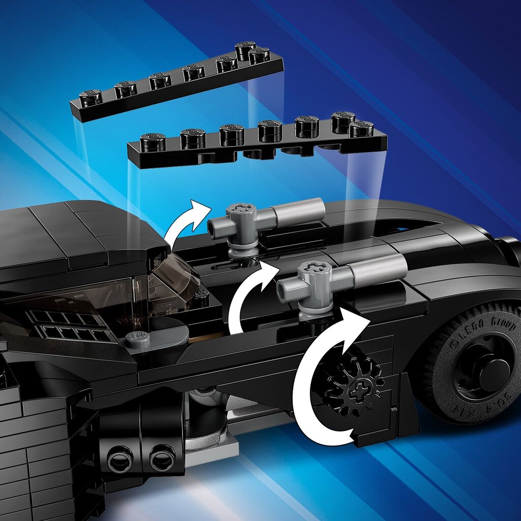 76224 LEGO® DC Batman Batmobile: Batman vs Joker tagaajamine hind ja info | Klotsid ja konstruktorid | kaup24.ee