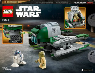 75360 LEGO® Star Wars Yoda Jedi lahingulaev hind ja info | Klotsid ja konstruktorid | kaup24.ee