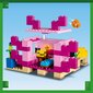 21247 LEGO® Minecrafti Axolotli maja цена и информация | Klotsid ja konstruktorid | kaup24.ee