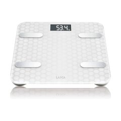 Цифровые весы для ванной LAICA PS7011 Белый Cтекло цена и информация | Весы (бытовые) | kaup24.ee