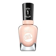 Nagų lakas Sally Hansen Miracle Gel 14.7 ml, 187 Sheer Happiness hind ja info | Küünelakid, küünetugevdajad | kaup24.ee