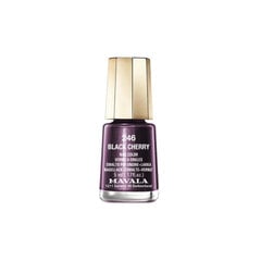 Küünelakk Nail Color Mavala 246-black cherry (5 ml) hind ja info | Küünelakid, küünetugevdajad | kaup24.ee