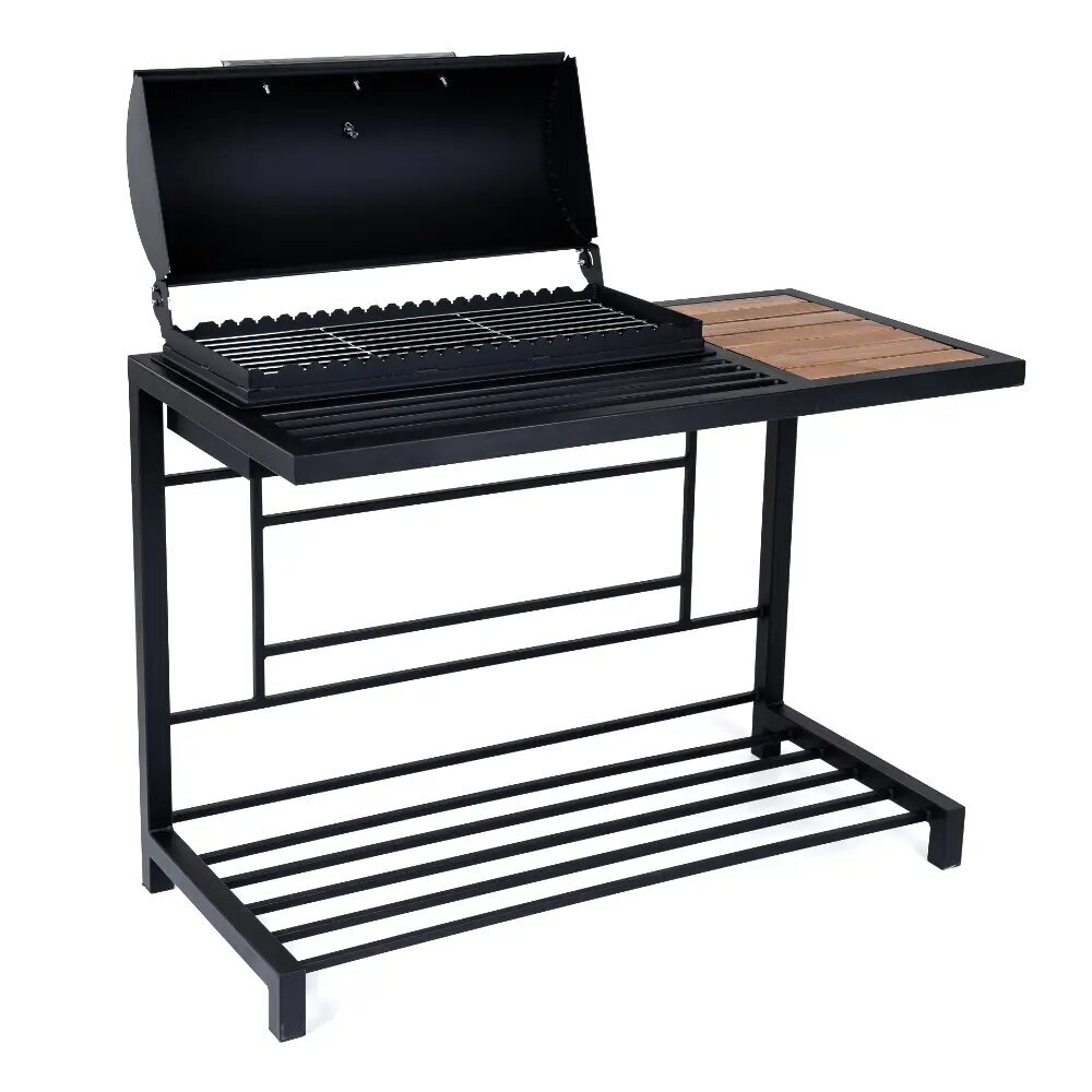 Premium Plus BBQ/Grill, kaanega ja laud hind ja info | Grillid | kaup24.ee