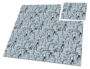 9 покрытых плиткой ковриков Ultimate Guard Battle-Tiles 1 'Звездный корабль 30 x 30 см (9) цена и информация | Настольные игры, головоломки | kaup24.ee