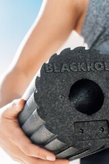 Blackroll® Flow massaažirull 30x15 cm, must цена и информация | Аксессуары для массажа | kaup24.ee