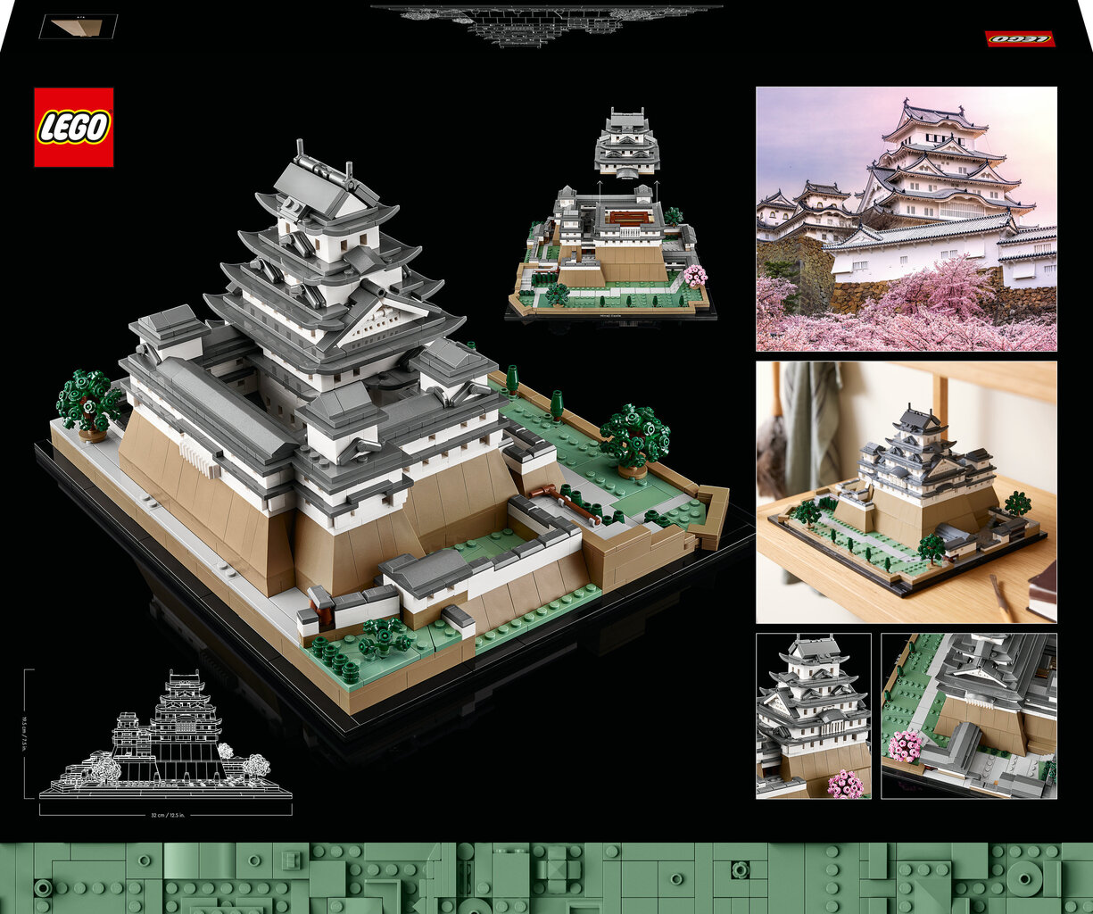21060 LEGO® Architecture Himeji loss цена и информация | Klotsid ja konstruktorid | kaup24.ee