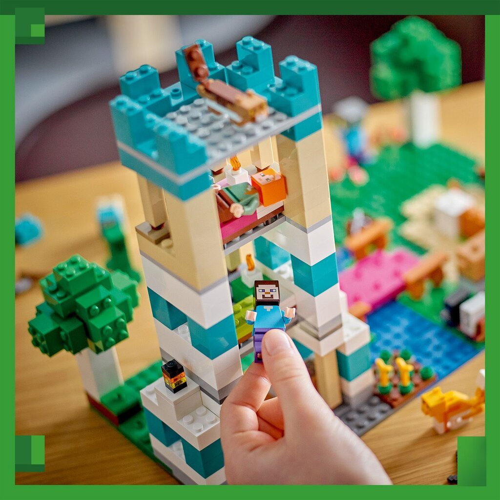 21249 LEGO® Minecraft™ Meisterdamiskast 4.0 цена и информация | Klotsid ja konstruktorid | kaup24.ee
