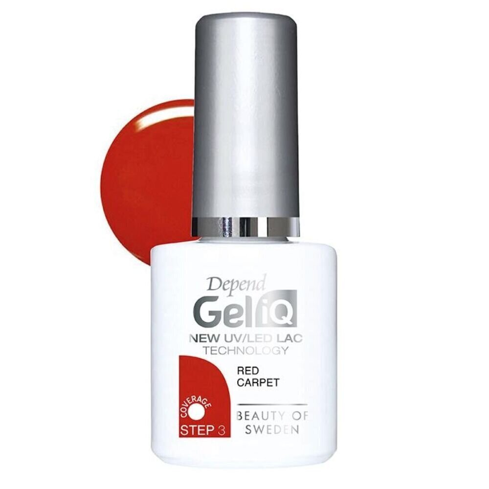 Küünte geellakk Gel iQ Beter Red Carpet (5 ml) hind ja info | Küünelakid, küünetugevdajad | kaup24.ee