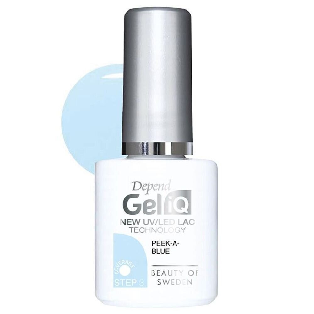 Küünte Geellakk Gel iQ Beter Peek a Blue (5 ml) hind ja info | Küünelakid, küünetugevdajad | kaup24.ee