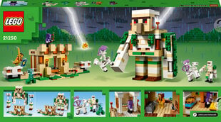 21250 LEGO® Minecrafti rauast Golemi kindlus hind ja info | Klotsid ja konstruktorid | kaup24.ee