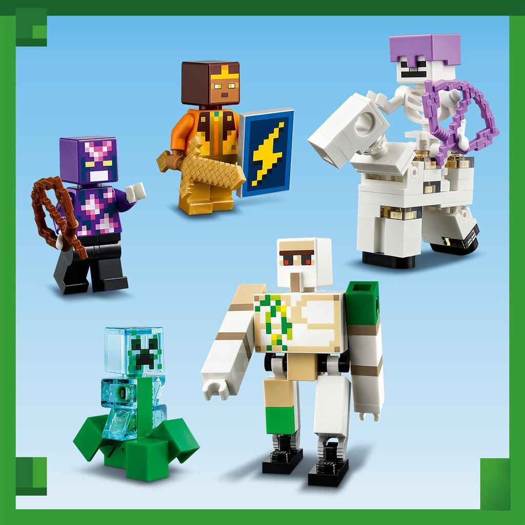 21250 LEGO® Minecrafti rauast Golemi kindlus hind ja info | Klotsid ja konstruktorid | kaup24.ee