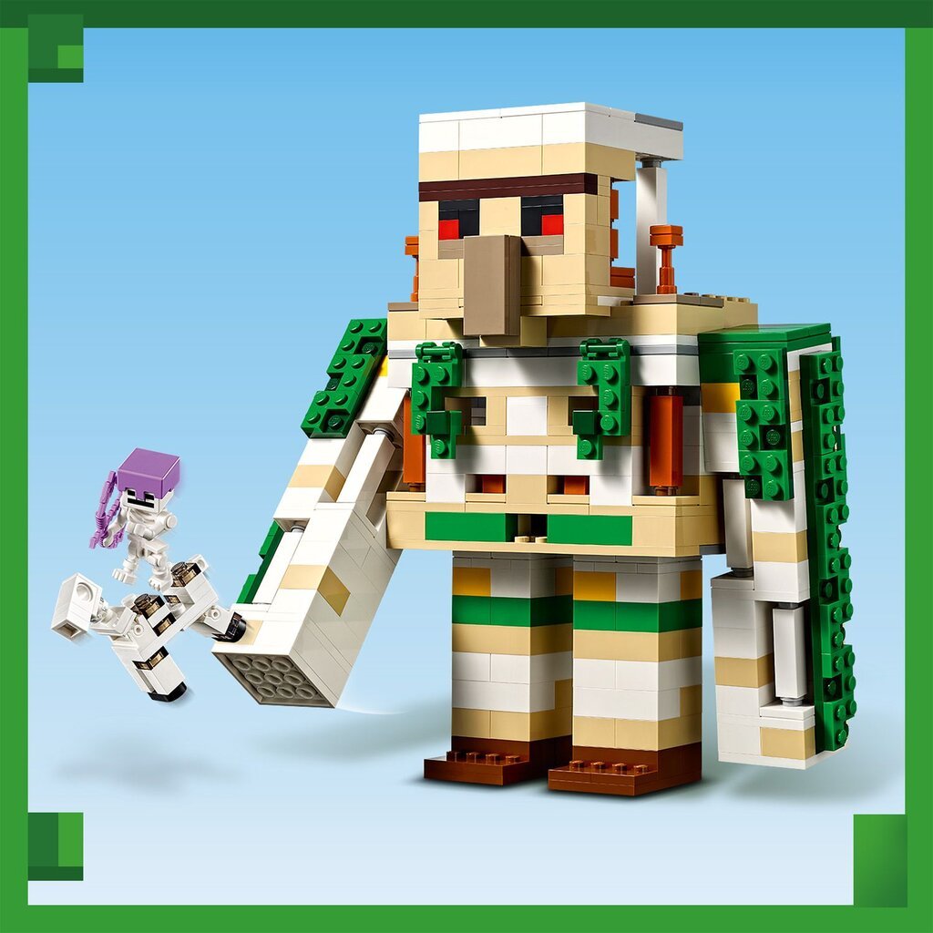 21250 LEGO® Minecrafti rauast Golemi kindlus цена и информация | Klotsid ja konstruktorid | kaup24.ee