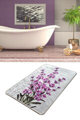 Коврик для ванной Lavender DJT, 60x90 см цена и информация | Аксессуары для ванной комнаты | kaup24.ee