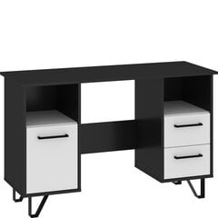 Компьютерный письменный стол BOS-01, черный/белый глянцевый цена и информация | Компьютерные, письменные столы | kaup24.ee