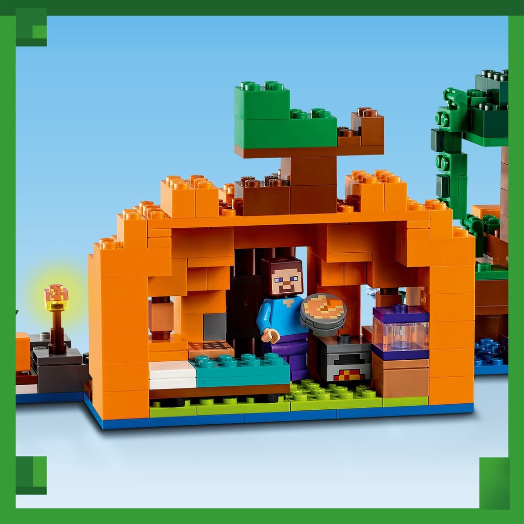 21248 LEGO® Minecraft kõrvitsafarm hind ja info | Klotsid ja konstruktorid | kaup24.ee