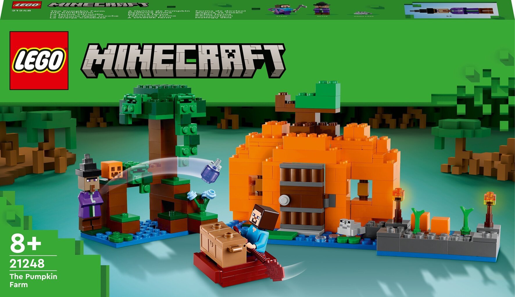 21248 LEGO® Minecraft kõrvitsafarm hind ja info | Klotsid ja konstruktorid | kaup24.ee