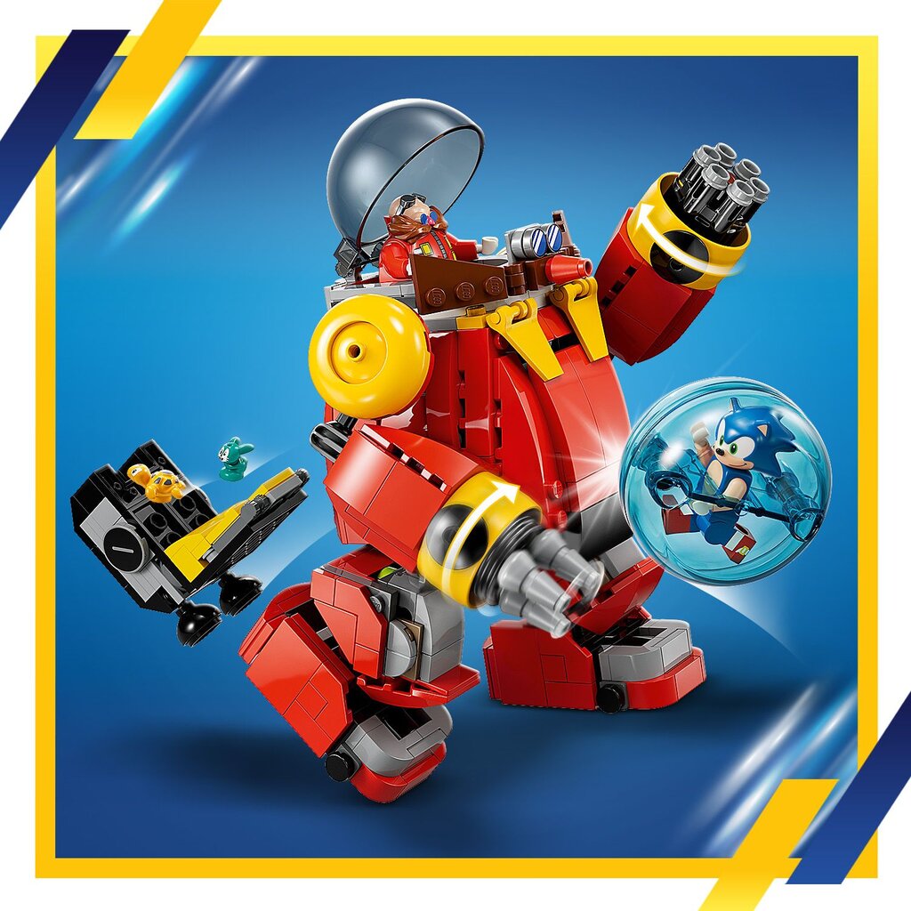 76993 LEGO® Sonic the Hedgehog Sonic vs. Dr. Eggman Surmamuna-robot цена и информация | Klotsid ja konstruktorid | kaup24.ee