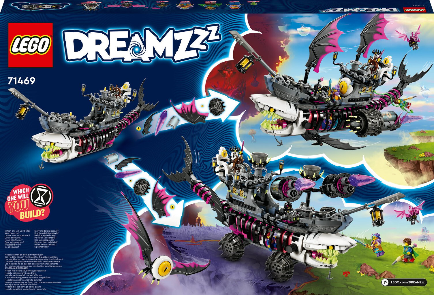 71469 LEGO® DREAMZzz Painajalik hailaev hind ja info | Klotsid ja konstruktorid | kaup24.ee