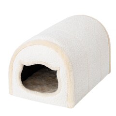 Лежак-домик Doggy, разные размеры, белый цвет цена и информация | Лежаки, домики | kaup24.ee