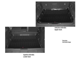 Pagasiruumi kummimatt Seat Ateca 2016-2023 цена и информация | Коврики в багажник | kaup24.ee