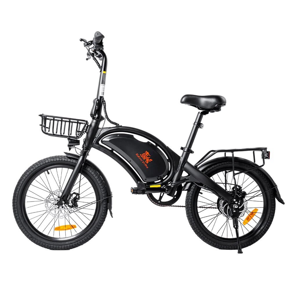 Elektriline tõukeratas Kukirin V1 Pro, 20", must, 350W, 7,5Ah hind ja info | Elektrirattad | kaup24.ee