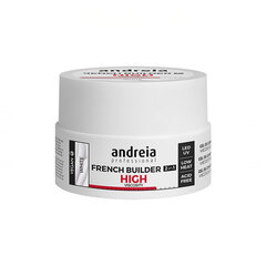 Küünegeel French Builder High Viscosity Andreia Valge (22 g) hind ja info | Küünelakid, küünetugevdajad | kaup24.ee