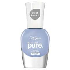 küünelakk Sally Hansen Good.Kind.Pure 370-crystal blue (10 ml) hind ja info | Küünelakid, küünetugevdajad | kaup24.ee