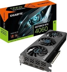 Gigabyte GeForce RTX 4060 Eagle OC GV-N4060EAGLEOC-8GD цена и информация | Видеокарты | kaup24.ee