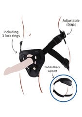 Peenise imitatsiooni rihmad Strap-On Deluxe hind ja info | Dildod | kaup24.ee