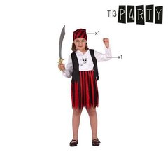 Maskeraadi kostüüm lastele Piraat Punane hind ja info | Karnevali kostüümid | kaup24.ee
