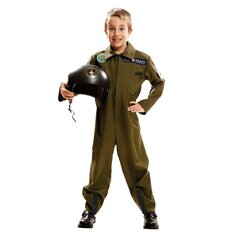 Maskeraadi kostüüm lastele My Other Me Top Gun 5-6 aastat Õhusõiduki piloot hind ja info | Karnevali kostüümid | kaup24.ee