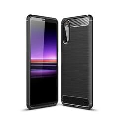 Carbon Case для Samsung Galaxy A6 ( A6 2018 ) черный цена и информация | Чехлы для телефонов | kaup24.ee