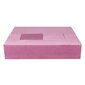 Lastetoa diivan, Meowbaby, 96 x 50 x 40 cm, roosa hind ja info | Lastetoa kott-toolid, tugitoolid ja tumbad | kaup24.ee