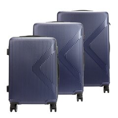 Набор чемоданов Jony 029# x3 Z цена и информация | Чемоданы, дорожные сумки | kaup24.ee