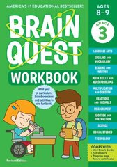 Brain Quest Workbook: 3rd Grade (Revised Edition) Revised ed. цена и информация | Книги для подростков и молодежи | kaup24.ee