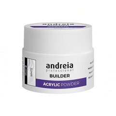 Küünte ravi Professional Builder Acrylic Powder Polvos Andreia Valge (35 g) цена и информация | Лаки для ногтей, укрепители для ногтей | kaup24.ee