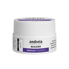 Ehitusgeel küüntele Professional Builder Acrylic Powder Polvos Andreia Valge (20 g) hind ja info | Küünelakid, küünetugevdajad | kaup24.ee