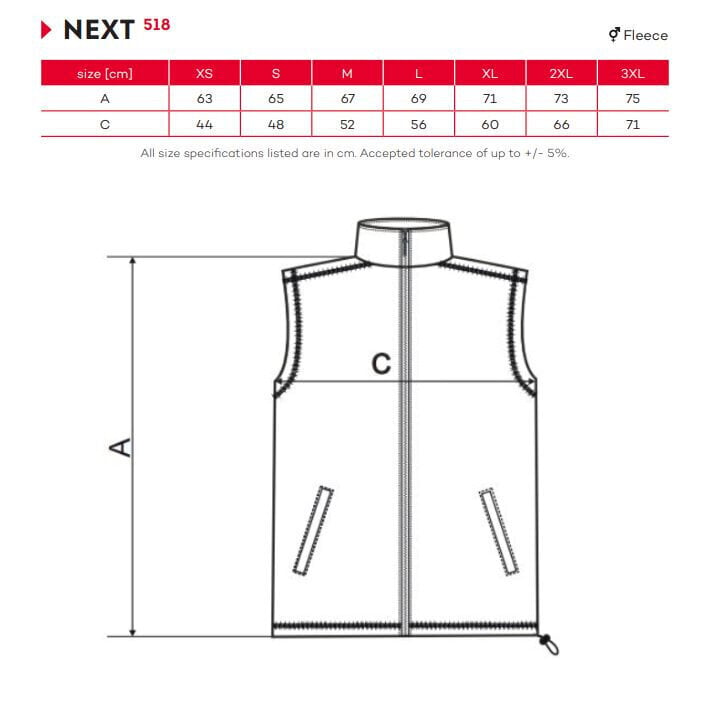 Fliisvest Rimeck Next 518 Military ADL 5186915 цена и информация | Naiste vestid | kaup24.ee