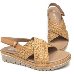 Naiste sandaalid PieSanto, pruun hind ja info | Naiste sandaalid | kaup24.ee