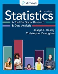 Statistics: A Tool for Social Research and Data Analysis: A Tool for Social Research and Data Analysis 11th edition hind ja info | Ühiskonnateemalised raamatud | kaup24.ee