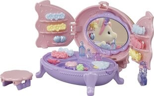 Mänguasjakomplekt Sylvanian Families Pony Vanity Dresser Set цена и информация | Игрушки для девочек | kaup24.ee