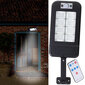 Päikesepatareiga LED valgusti liikumisanduriga + pult цена и информация | Aia- ja õuevalgustid | kaup24.ee