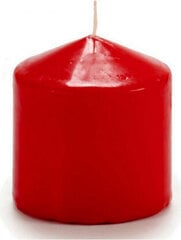 Acorde küünal, punane (7 x 8 x 7 cm) 4 tk hind ja info | Küünlad, küünlajalad | kaup24.ee