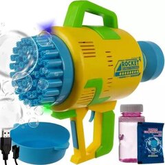 Машина для выдувания мыльных пузырей Kruzzel Bazooka Bubble Machine цена и информация | Игрушки для песка, воды, пляжа | kaup24.ee