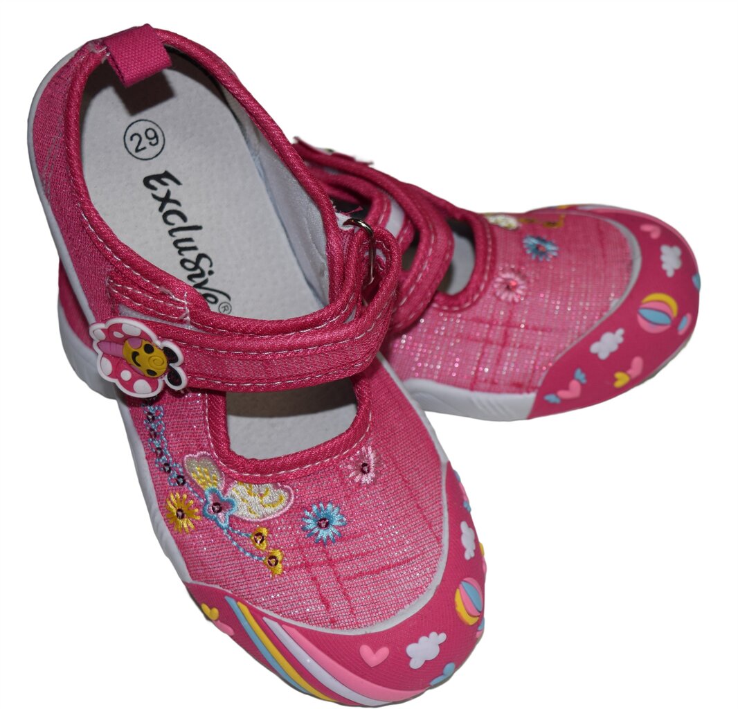 Tüdrukute jalanõud ExcluSive 2452 Fuxia цена и информация | Laste kingad | kaup24.ee