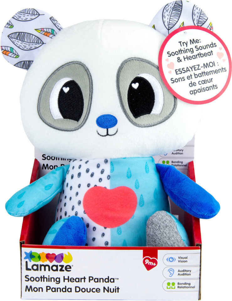 Pehme mänguasi panda Lamaze Heartbeat hind ja info | Imikute mänguasjad | kaup24.ee