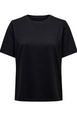 Футболка ONLY 15270390BLACK-XS, черная цена и информация | Женские футболки | kaup24.ee