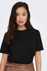 Футболка ONLY 15270390BLACK-XS, черная цена и информация | Женские футболки | kaup24.ee