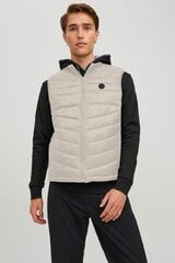 Жилет JACK&JONES 12211790MOONBEAM-M, белый цена и информация | Мужские жилетки | kaup24.ee