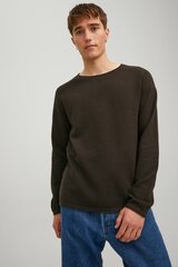 Meeste pusa Jack & Jones 12157321MULCH, pruun цена и информация | Мужские толстовки | kaup24.ee